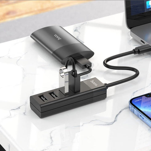 Type-C hub 4-in-1 “HB25 Easy mix” Type-C to USB3.0+USB2.0*3